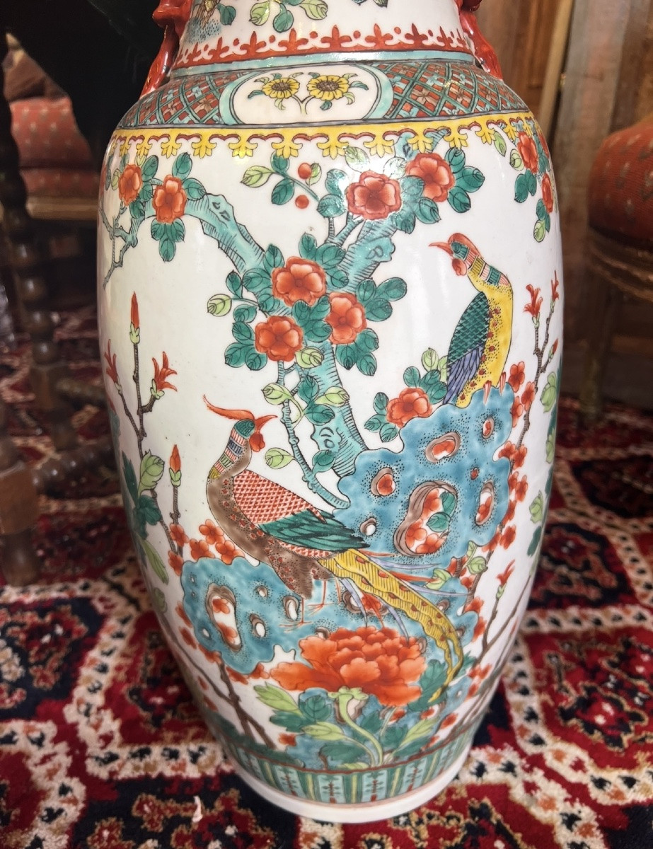 Very Large Chinese Decorative Vases. -photo-3