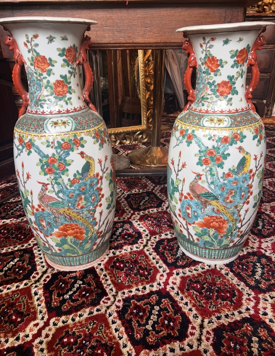 Very Large Chinese Decorative Vases. 