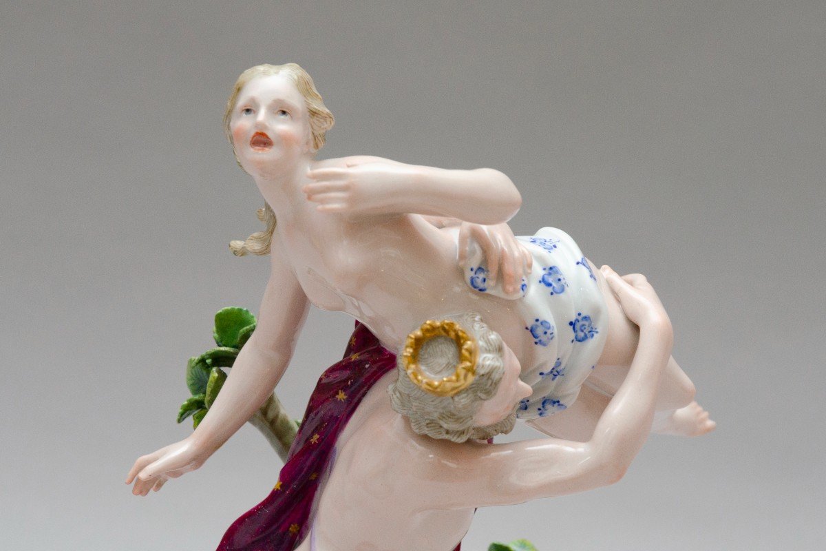 « Rapt De Proserpine », Porcelaine De Meissen, 19e Siècle-photo-3