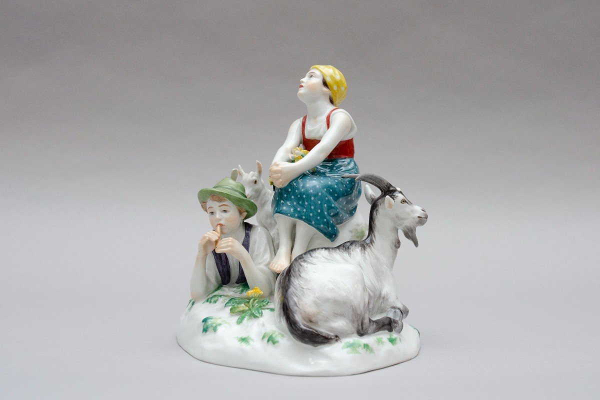 "spring", Erich Hösel For Meissen Jugendstil, Circa 1905-1910-photo-2