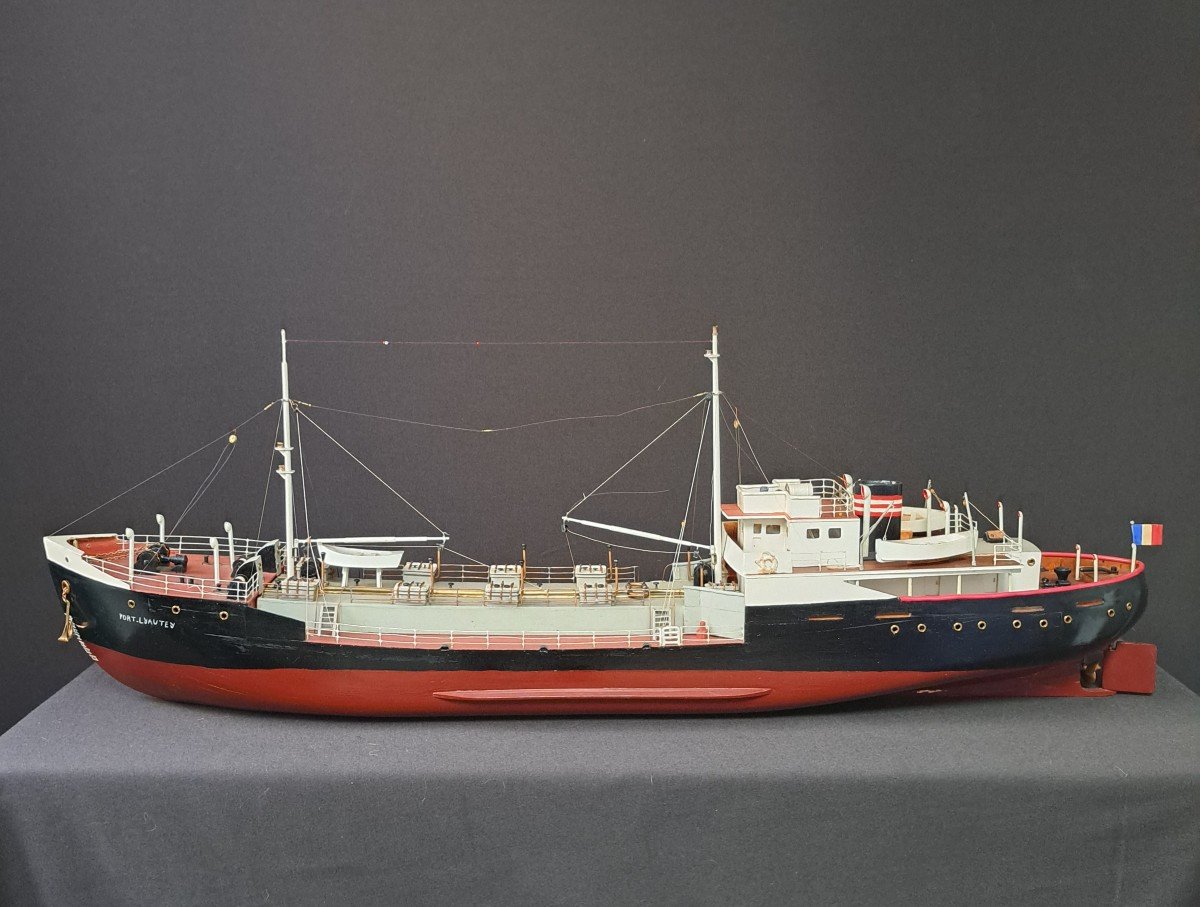 Maquette De Bateau. Port Lyautey-photo-2