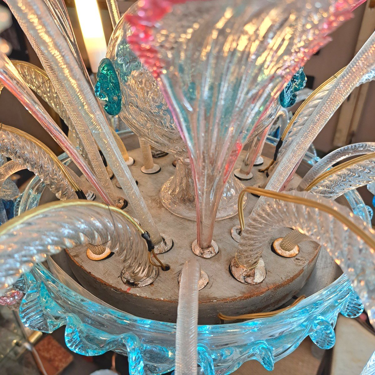 Grand Lustre De Murano-photo-7