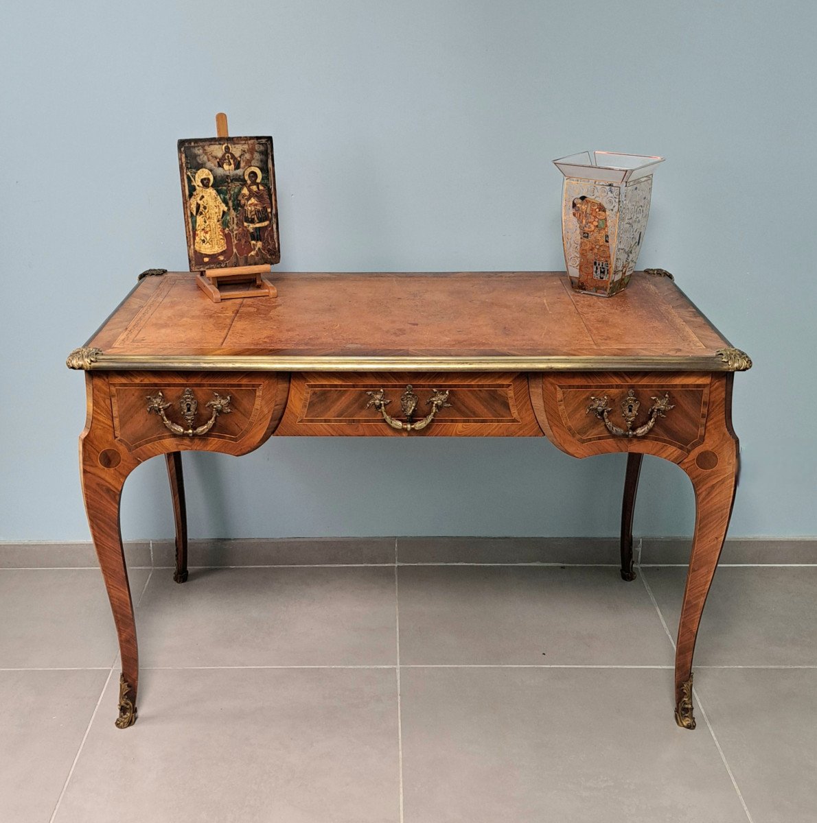 Louis XV  / Régency Style Flat Desk-photo-2