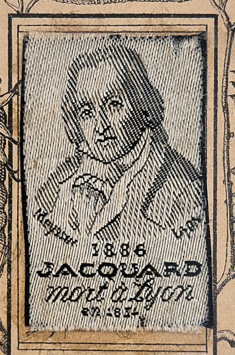 Portrait De J. Jacquard Inventeur Du Métier à Tisser Jacquard. -photo-2