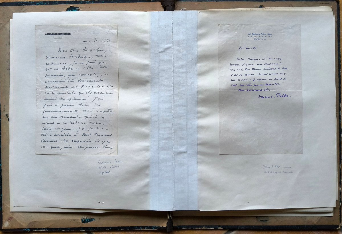 Sets Of Handwritten And Typewritten Correspondence.-photo-2