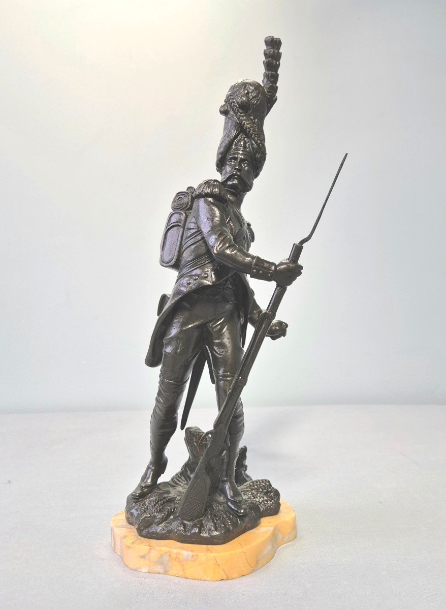 Grognard / Triumphant Grenadier: Mandrassi Bronze.-photo-1