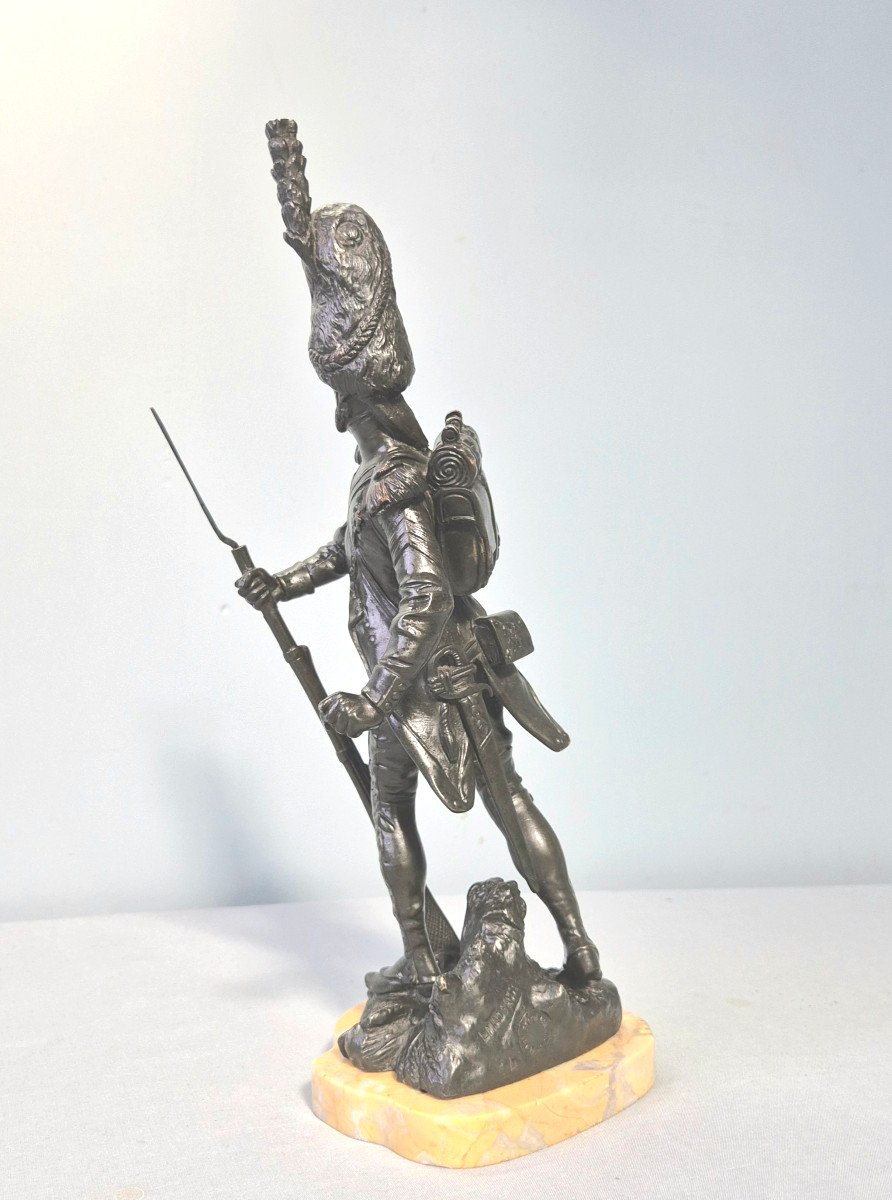 Grognard / Triumphant Grenadier: Mandrassi Bronze.-photo-2