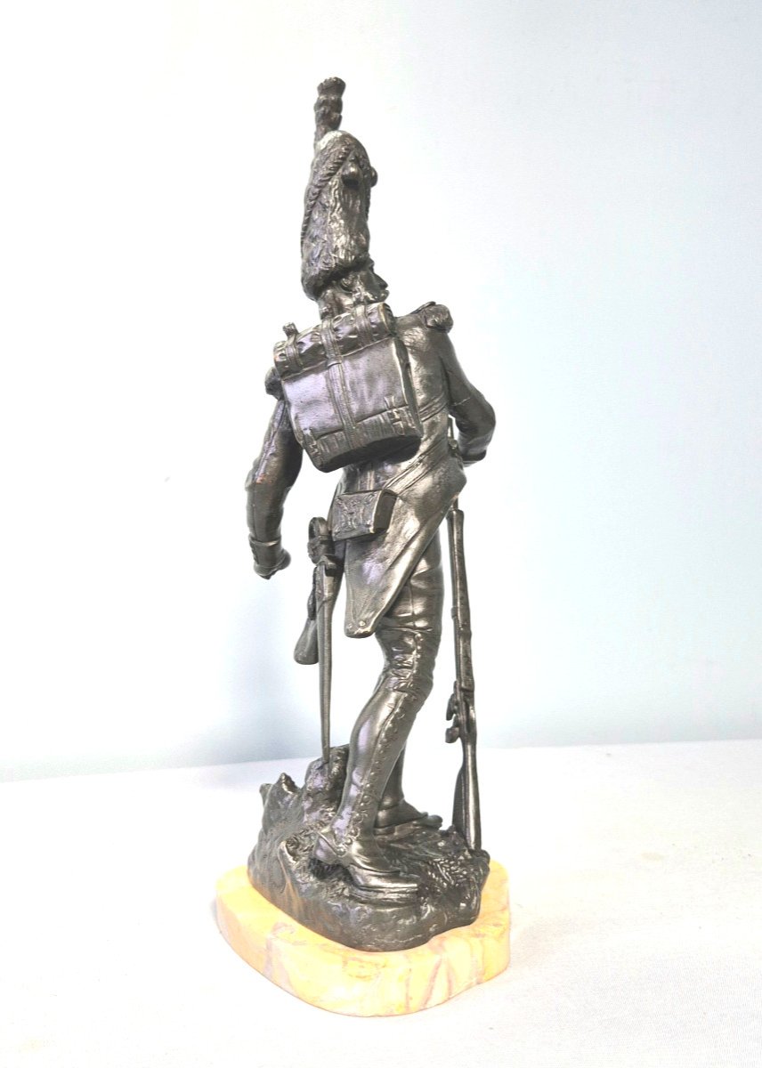 Grognard / Triumphant Grenadier: Mandrassi Bronze.-photo-3