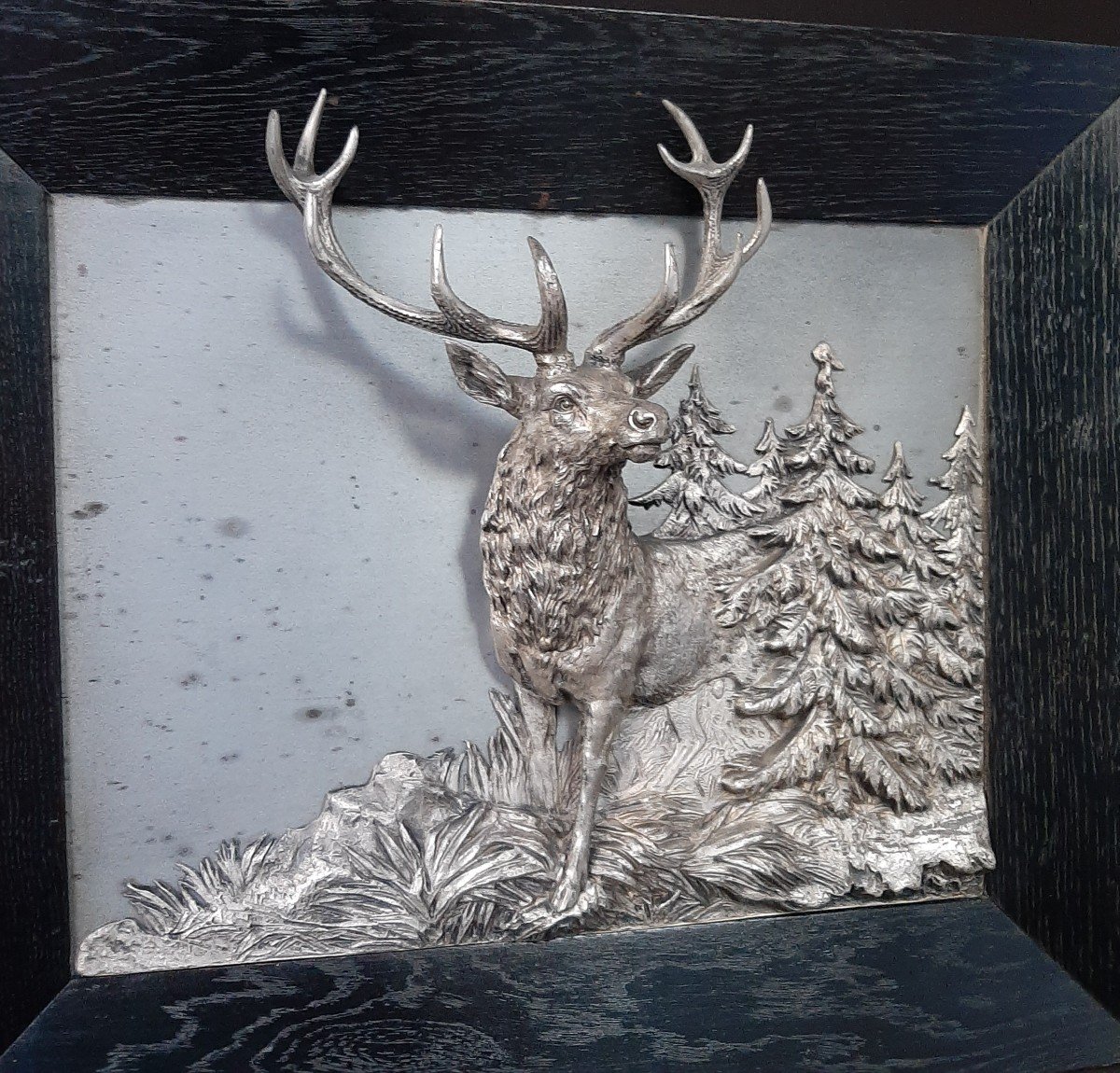 Deer: Silver Metal Board-photo-2