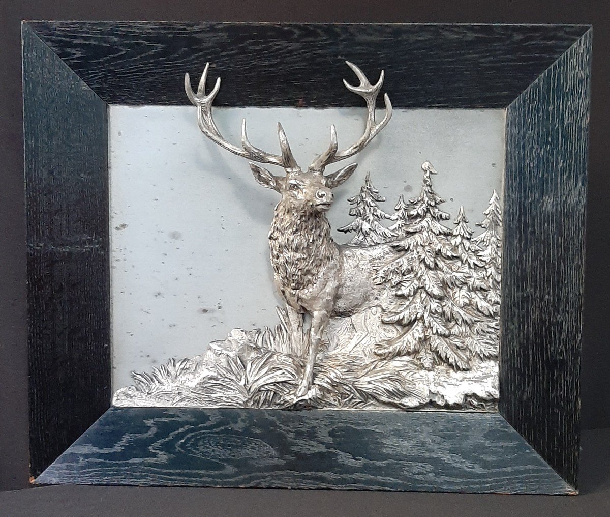 Deer: Silver Metal Board
