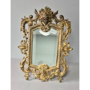 Louis XV Style Table Mirror.