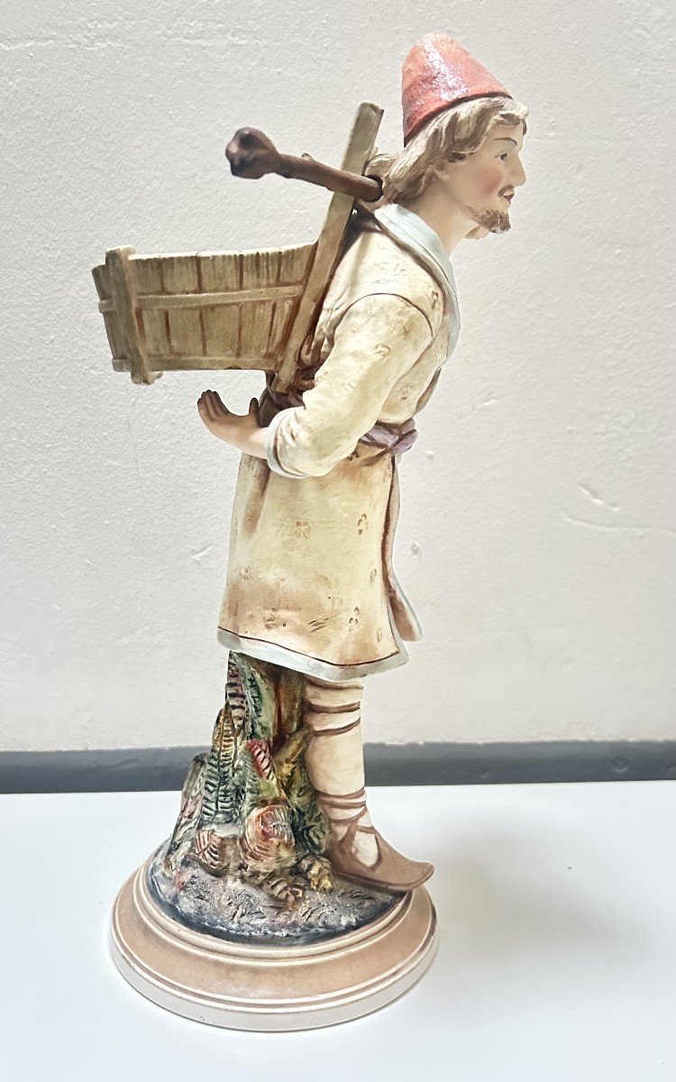 Bernard Bloch - Le Porteur En Faience -photo-3