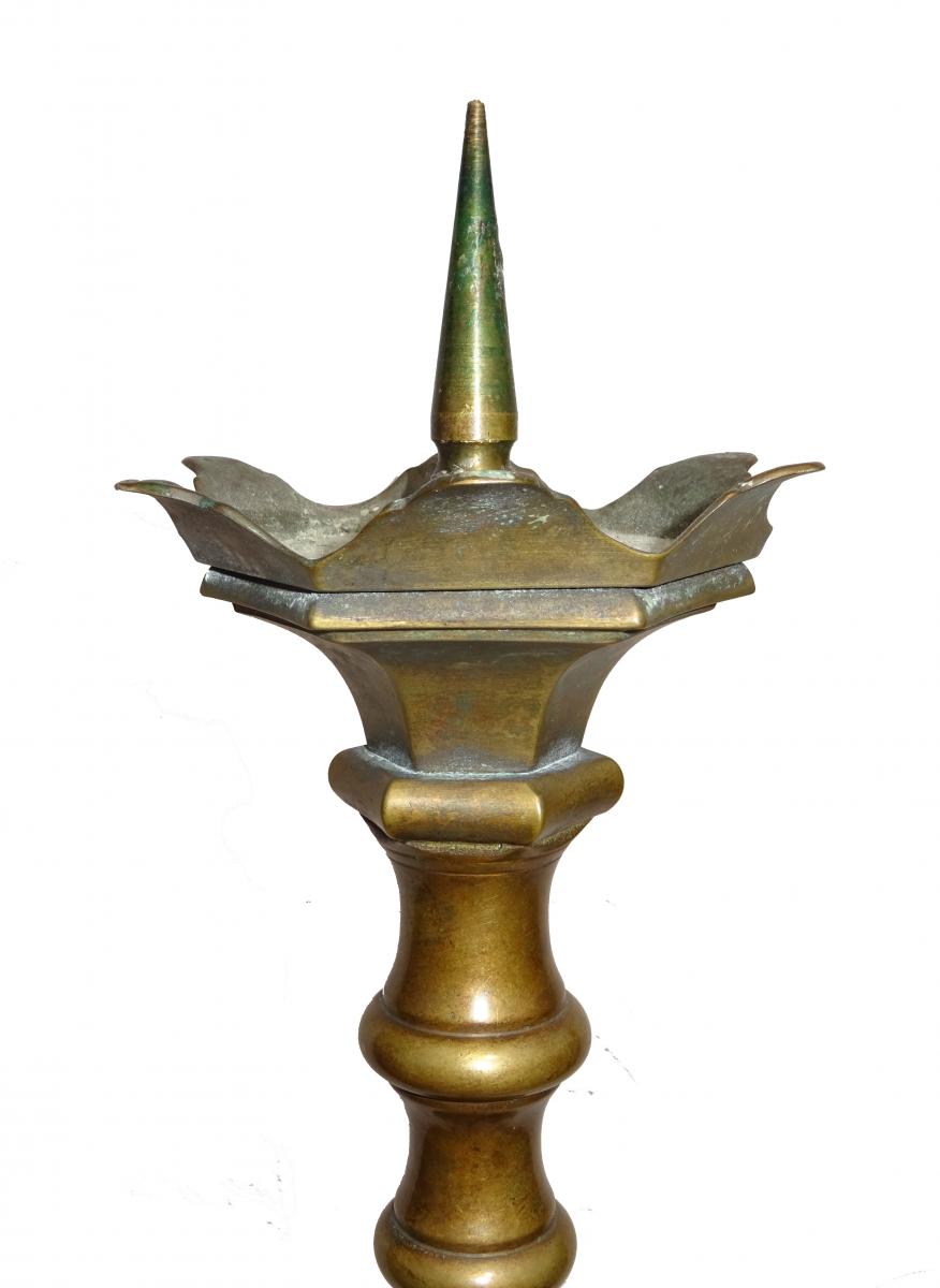 Candle Spade Of Church In Bronze - 19th Century - 13 Kg