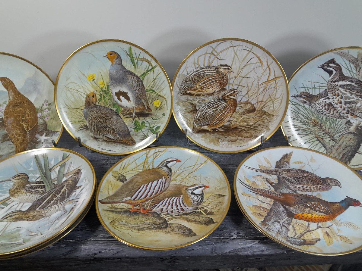 Haviland Plates, The Birds By Basil Ede-photo-4