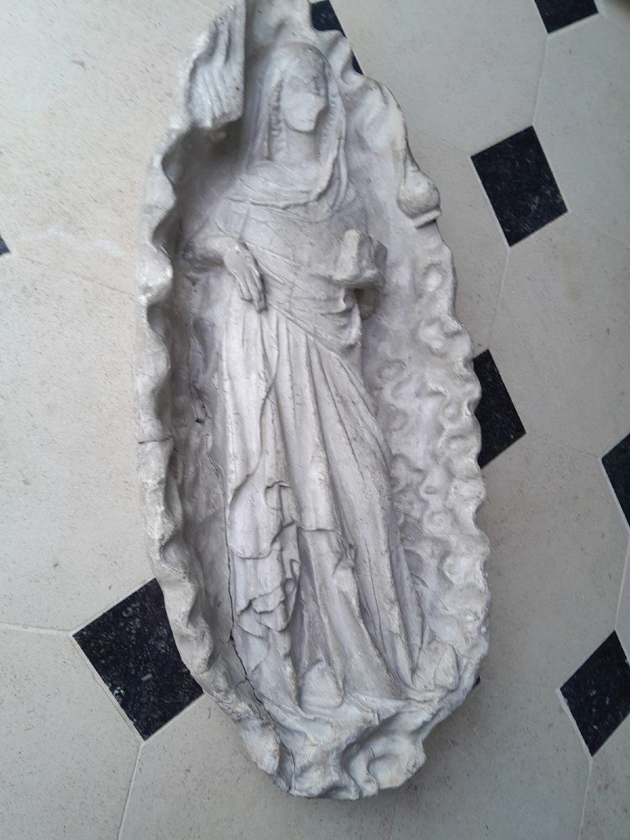 Vierge Dans Une Mandorle -photo-3