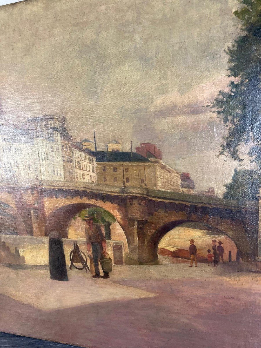 Hst, Paris, The Pont Neuf-photo-2