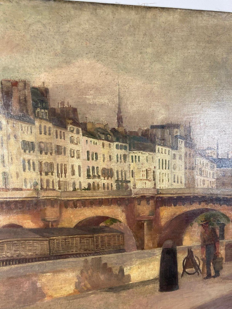 Hst, Paris, Le Pont Neuf-photo-1