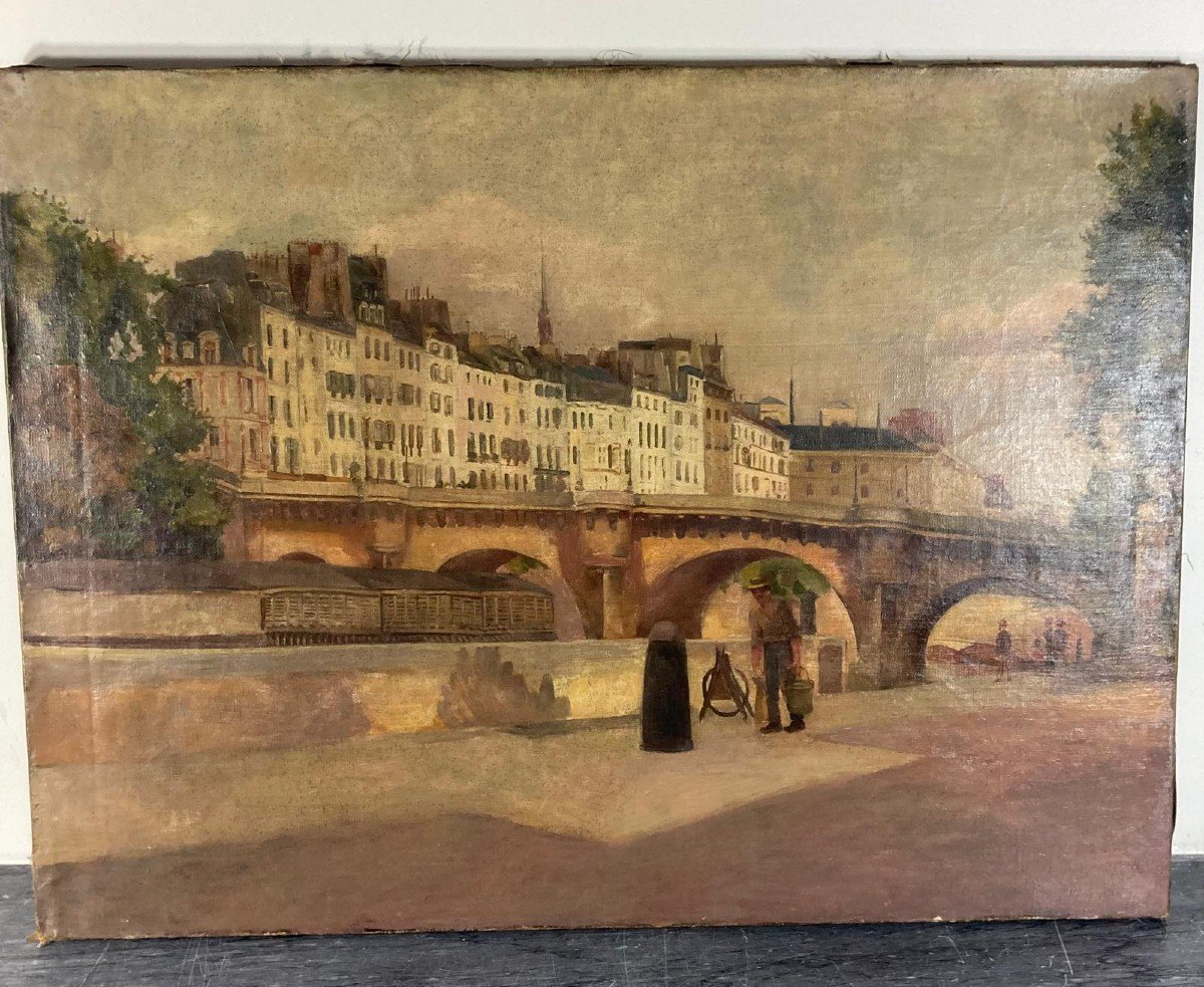 Hst, Paris, The Pont Neuf