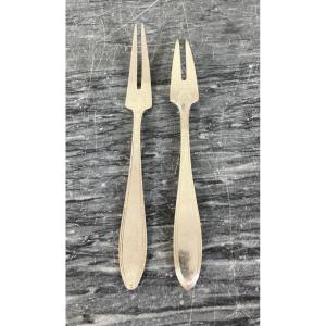 Christofle, 12 Snail Forks