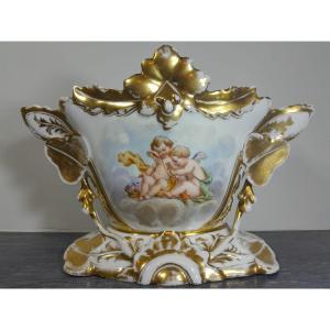 Paris Porcelain, Large Church Vase