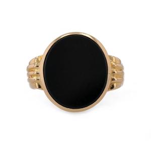 Antique Onyx Ring