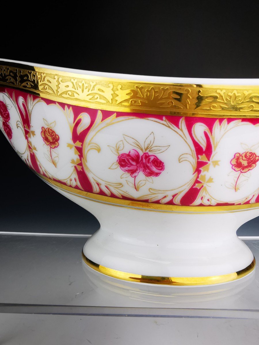 Ch.field Haviland & C. Parlon - "roses d'Or" - Saucière-photo-1