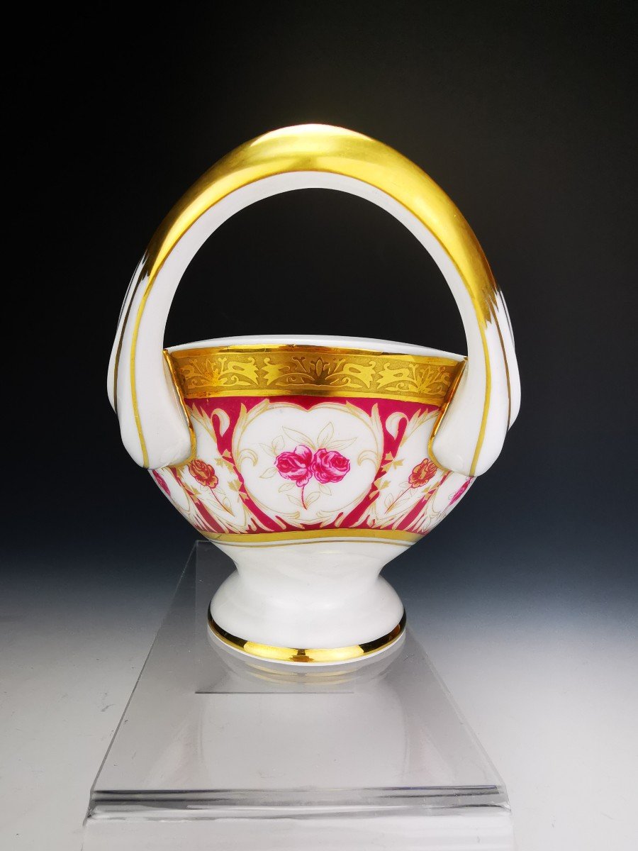 Ch.field Haviland & C. Parlon - "roses d'Or" - Saucière-photo-3