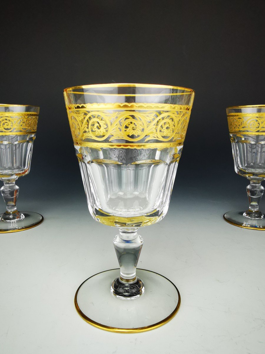 Baccarat - Eldorado - 6 Crystal Water Glasses (14.6cm) - New Condition-photo-4