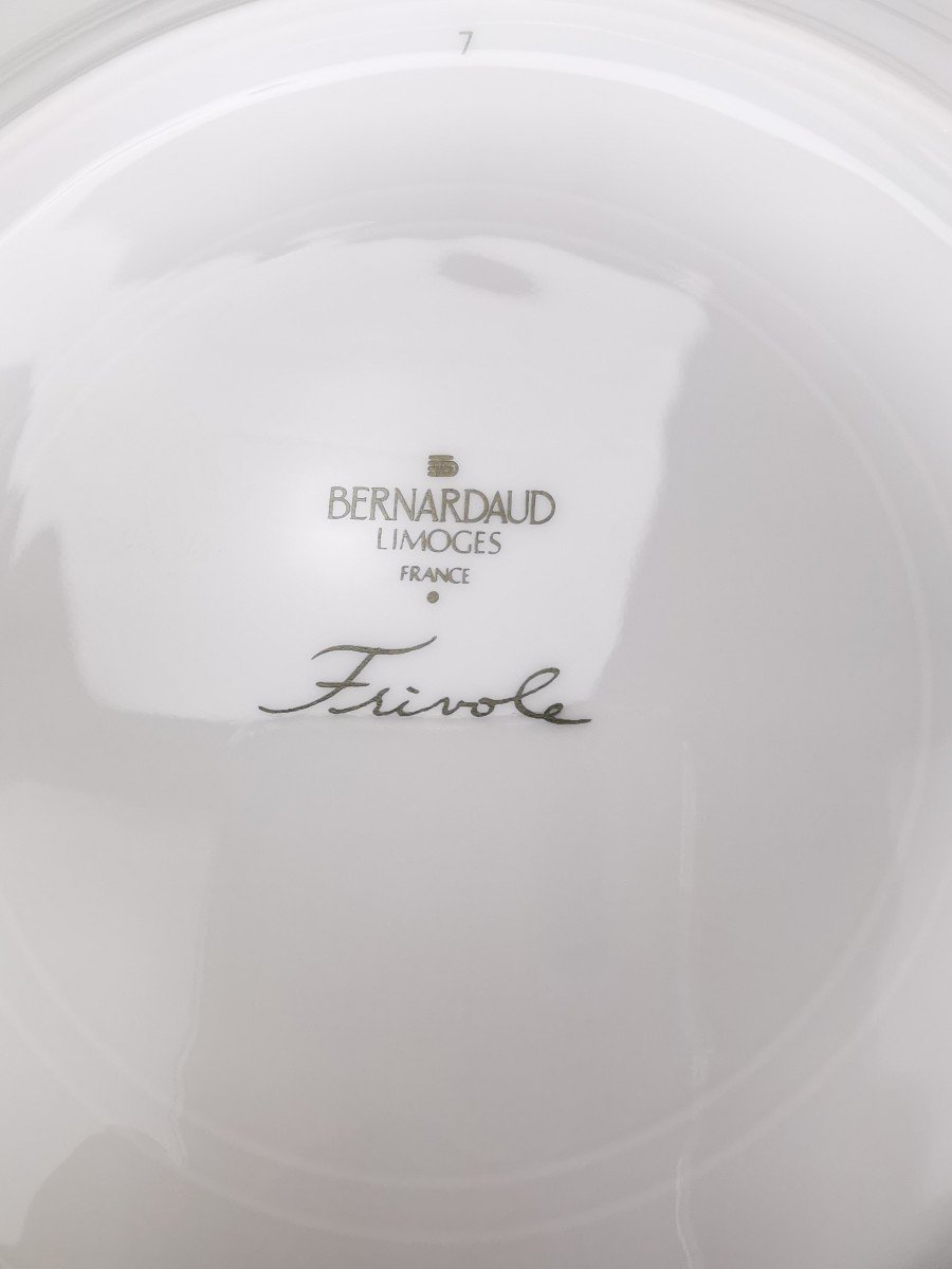 Bernardaud "frivole" - 1 Dessert Plate ø 21cm (42 Available)-photo-2