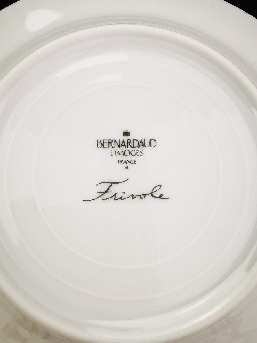 Bernardaud "frivole" - 1 Assiette à Pain ø 17 Cm (30 Disponibles)-photo-2