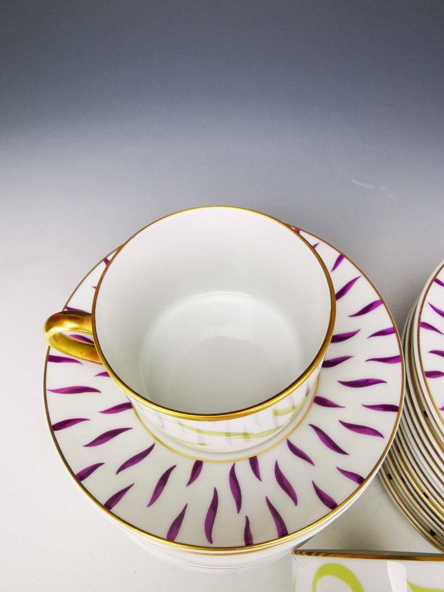 Bernardaud "frivole" - 1 Teacup + Saucer (29 Available)-photo-2