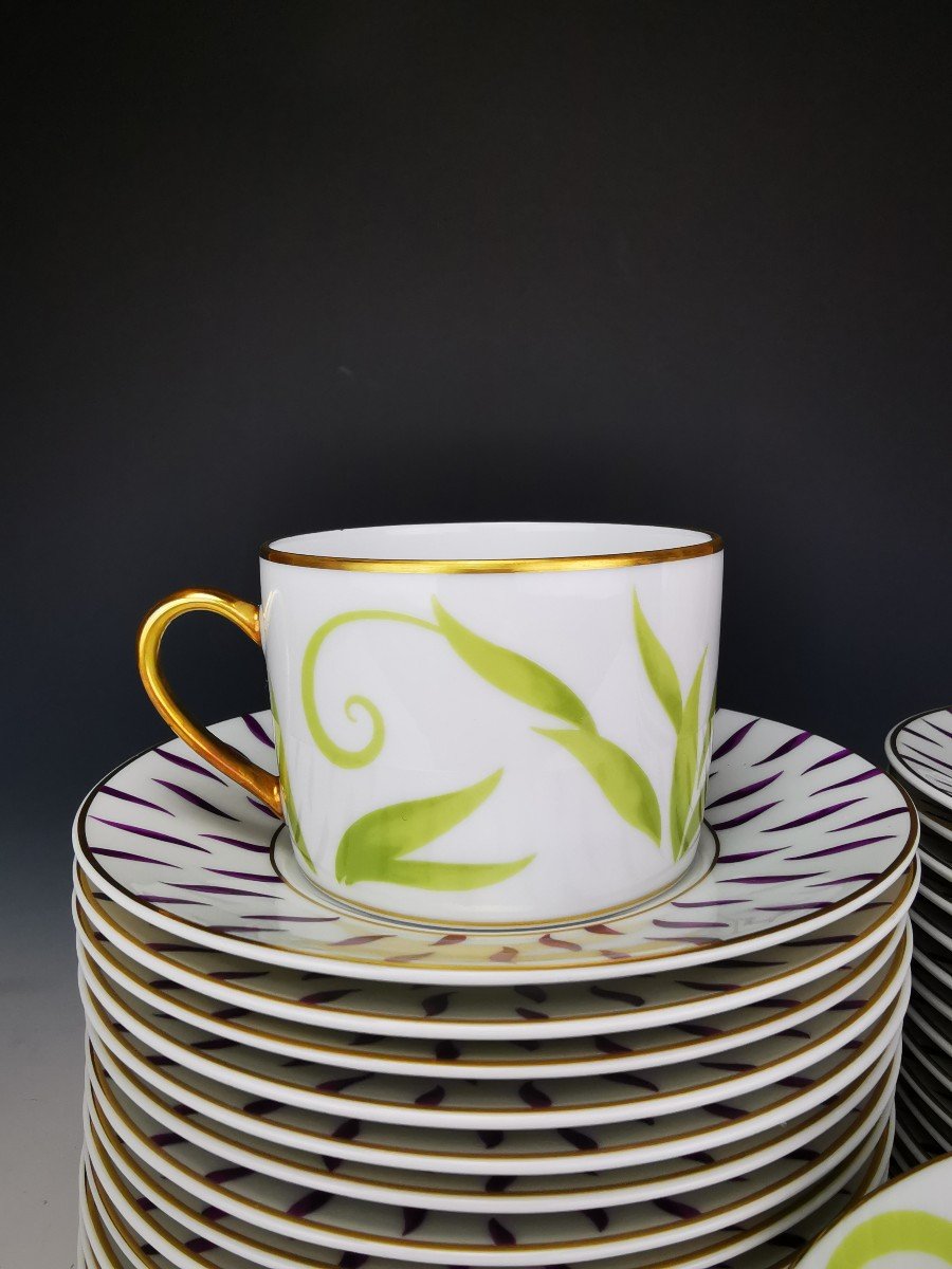 Bernardaud "frivole" - 1 Teacup + Saucer (29 Available)