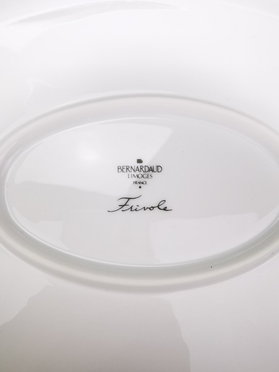 Bernardaud "frivole" - 1 Grand Plat De Service Oval-photo-1