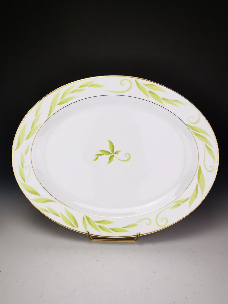 Bernardaud "frivole" - 1 Grand Plat De Service Oval