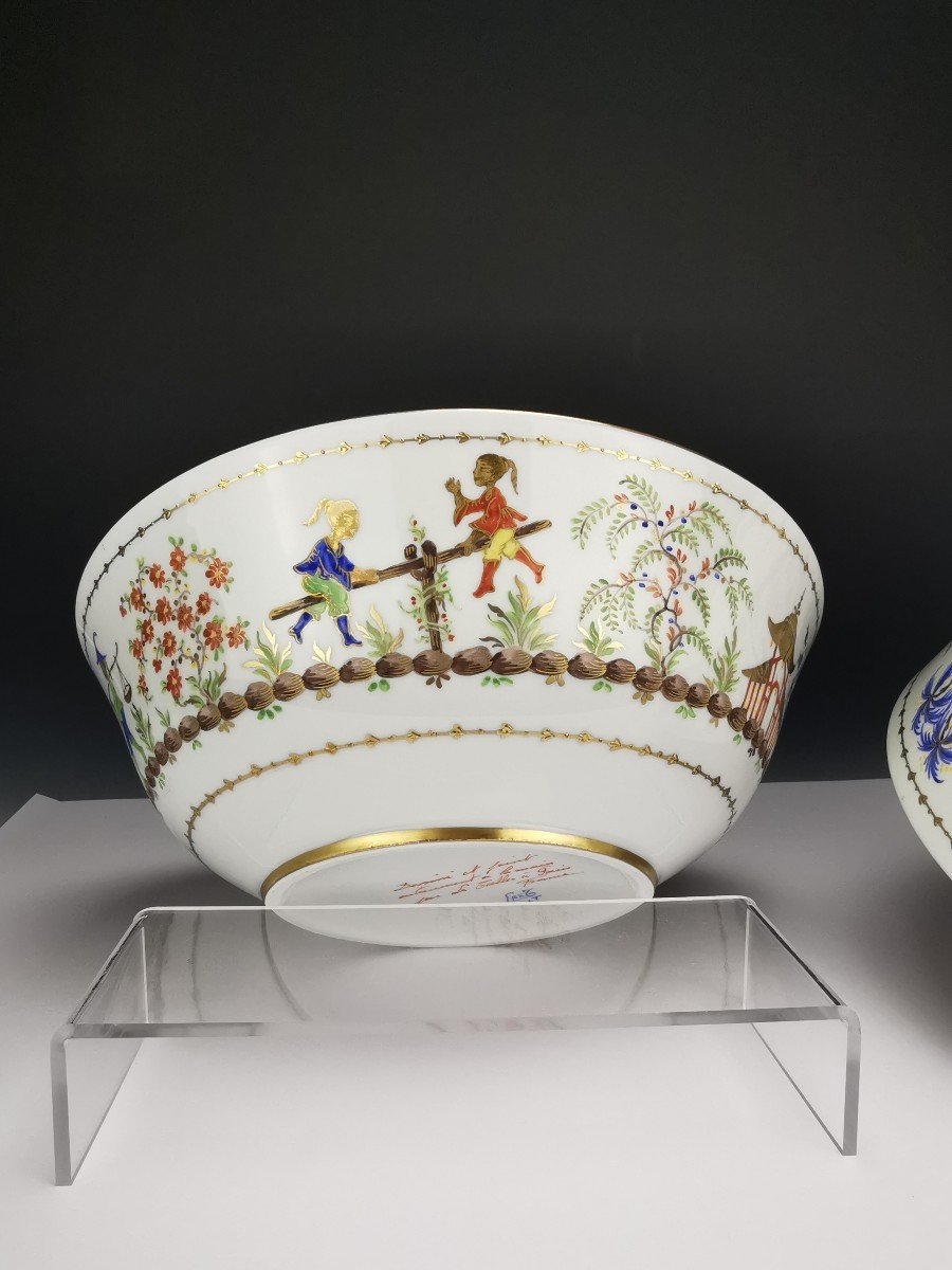 C. Le Tallec - "chinese Circus" - 1 Salad Bowl - Tiffany & Co. Model.-photo-3