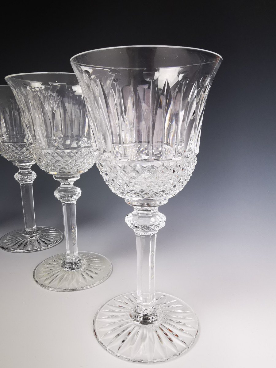 Saint Louis - Tommy - 6 Crystal Wine Glasses No. 4 (15.1 Cm)-photo-3