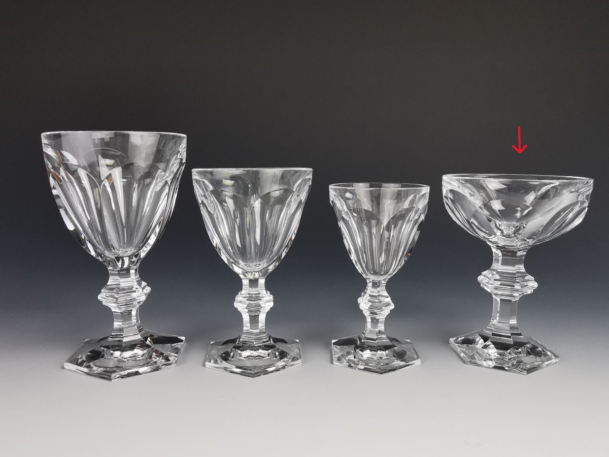 Baccarat - Harcourt 1841 - 1 Coupe à Champagne (13cm) - Etat Neuf