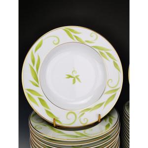 Bernardaud "frivole" - 1 Deep Plate ø 22 Cm (30 Available)