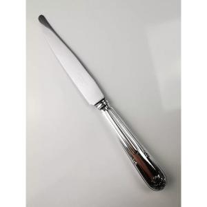 Christofle & Cardeilhac "sceaux" - 12 Table Knives - Minerva Silver - 25 Cm