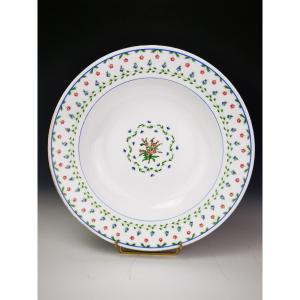 Limoges Céralene Sèvres "lafayette" - Round Hollow Dish - (raynaud)