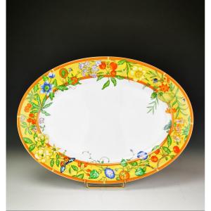 Hermes - "la Siesta" - Oval Serving Dish - 42 Cm