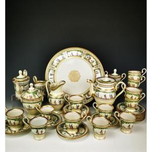 Raynaud Limoges - "palais Royal" - Tea Coffee / Dessert Service