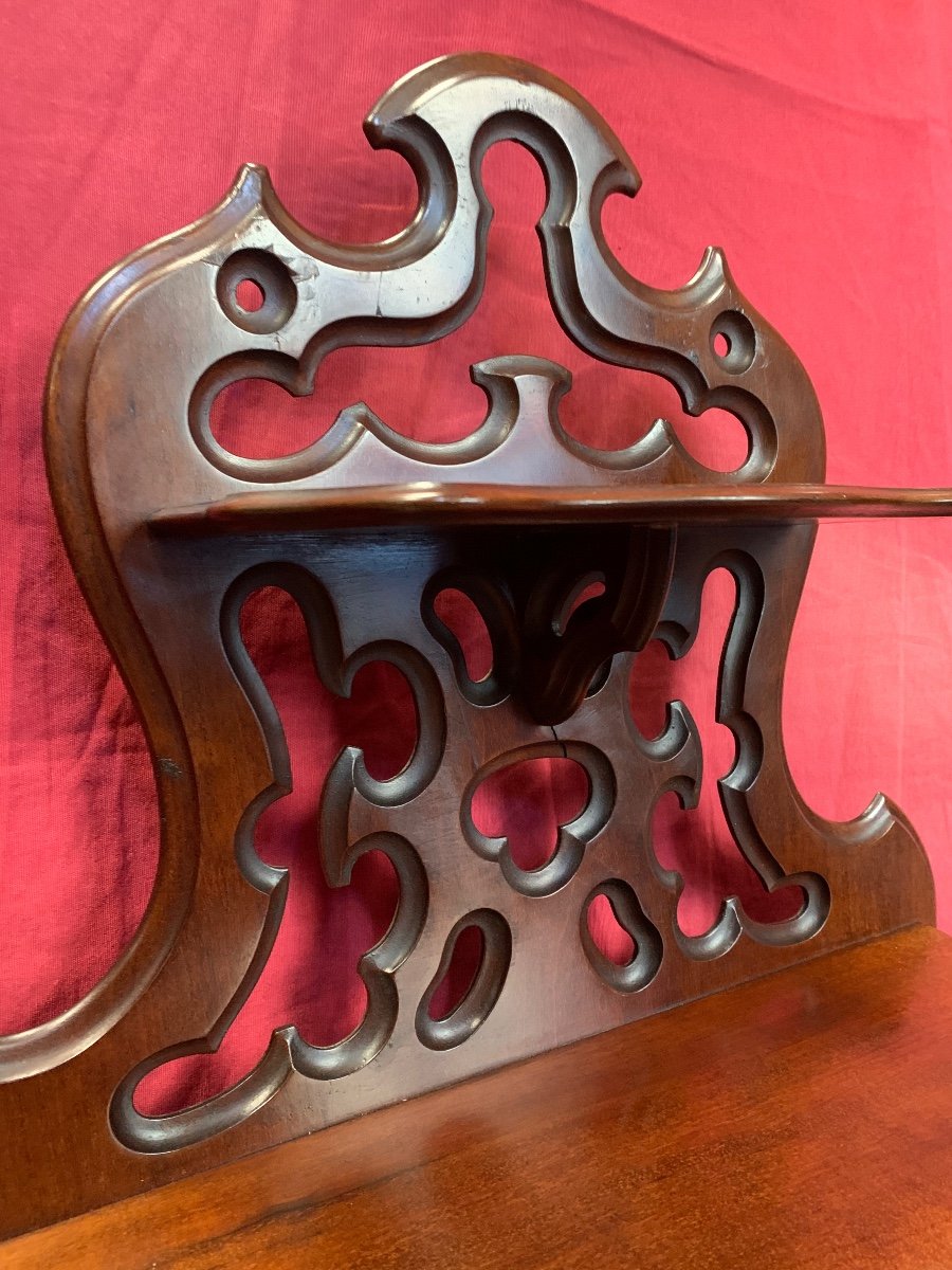 Mahogany Wall Shelf -photo-2