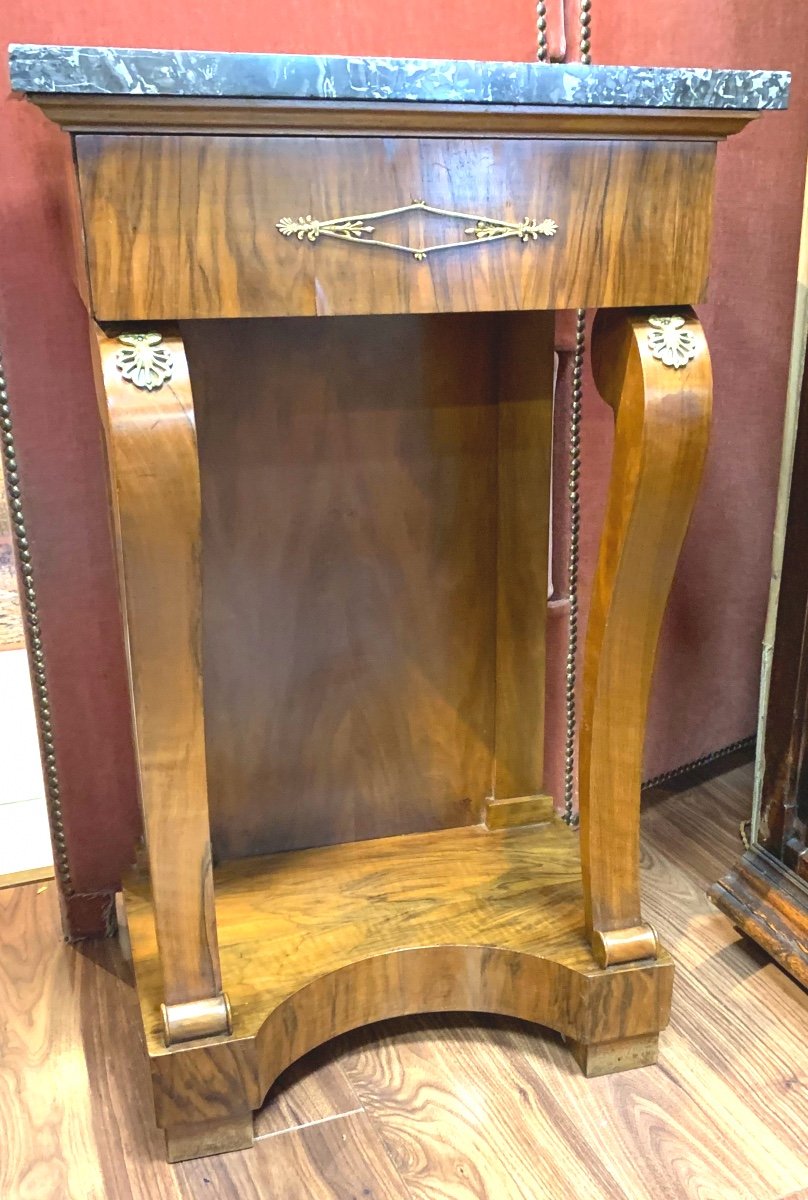 Small Empire Console In Walnut 