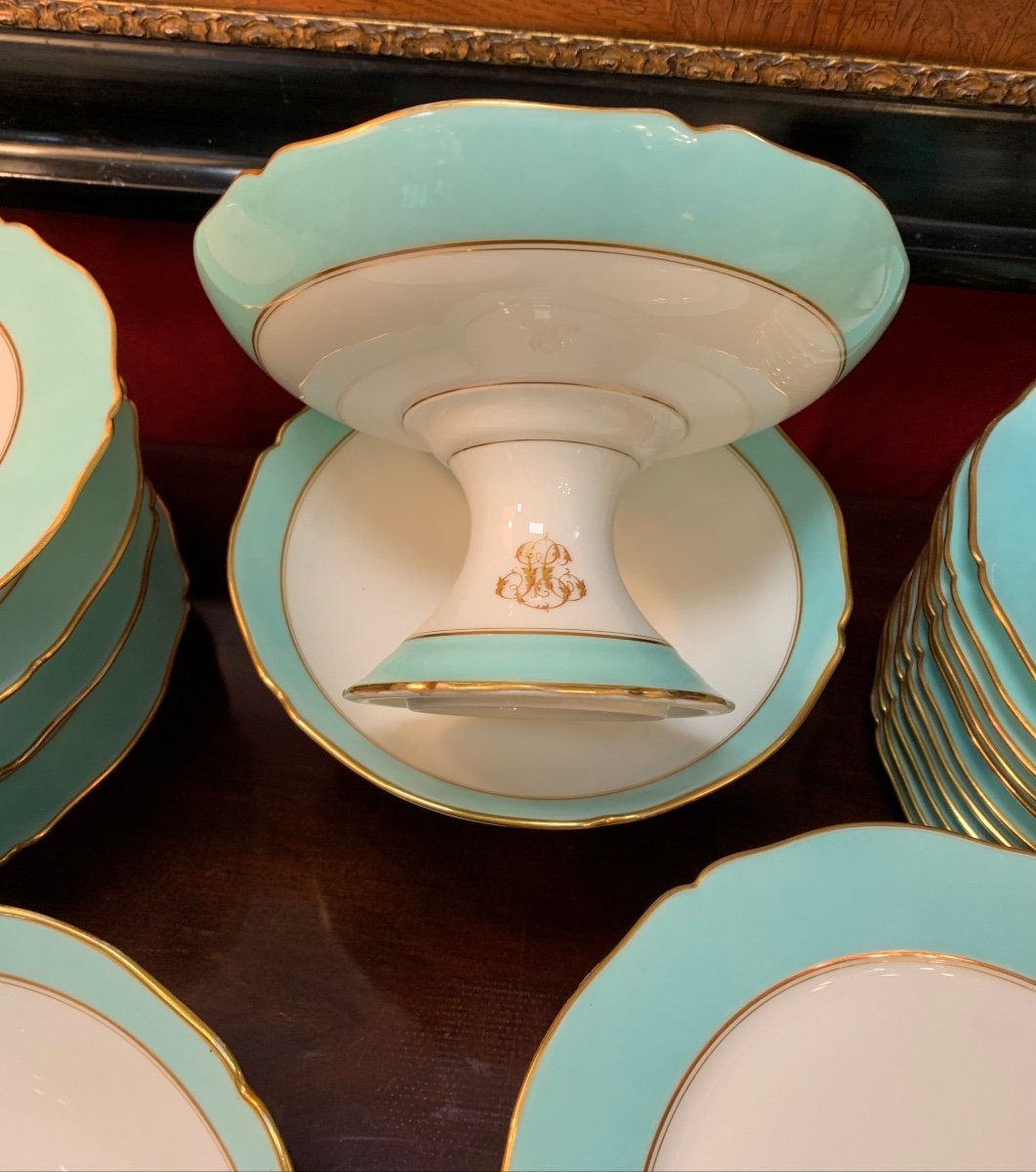 Napoleon III Porcelain Dessert Service -photo-3