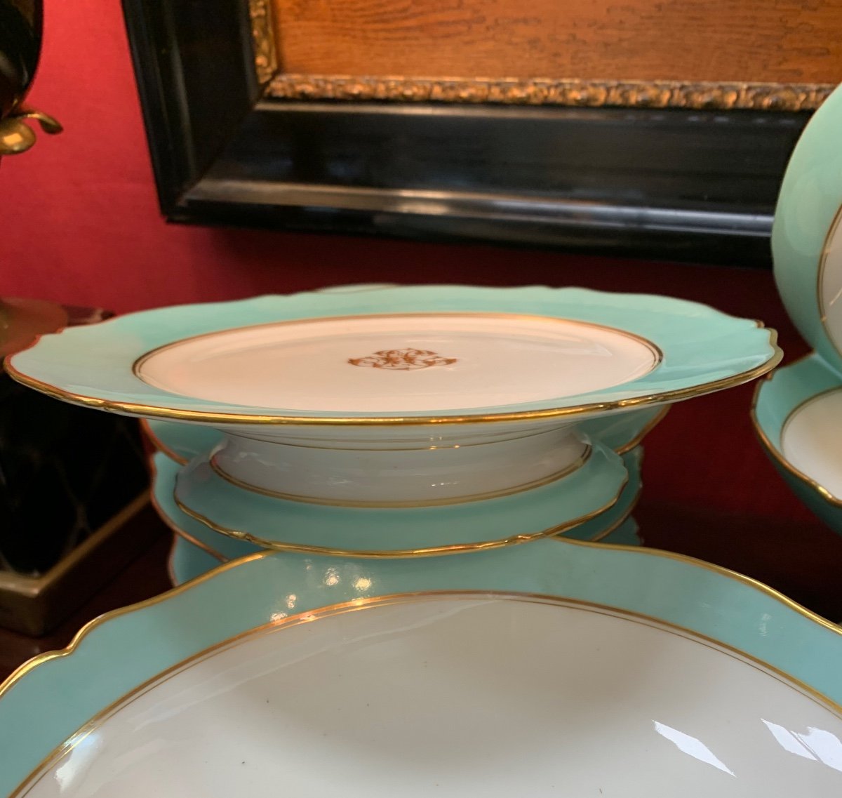 Napoleon III Porcelain Dessert Service -photo-4