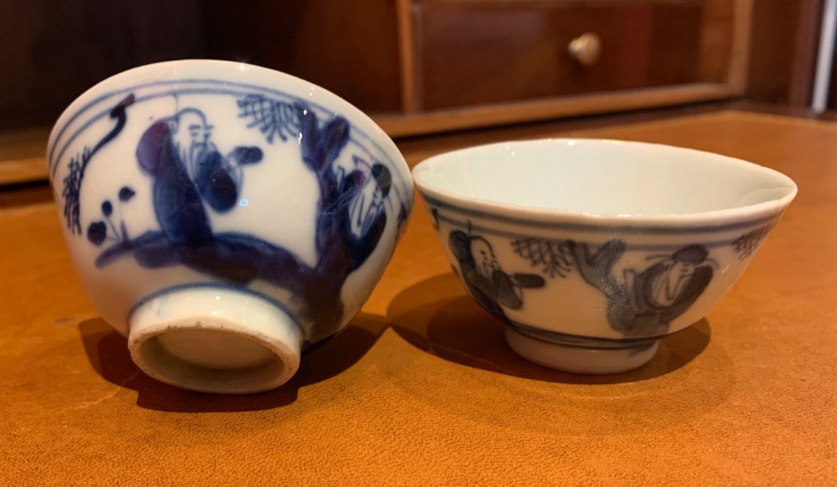 2 Chinese Porcelain Sorbets 