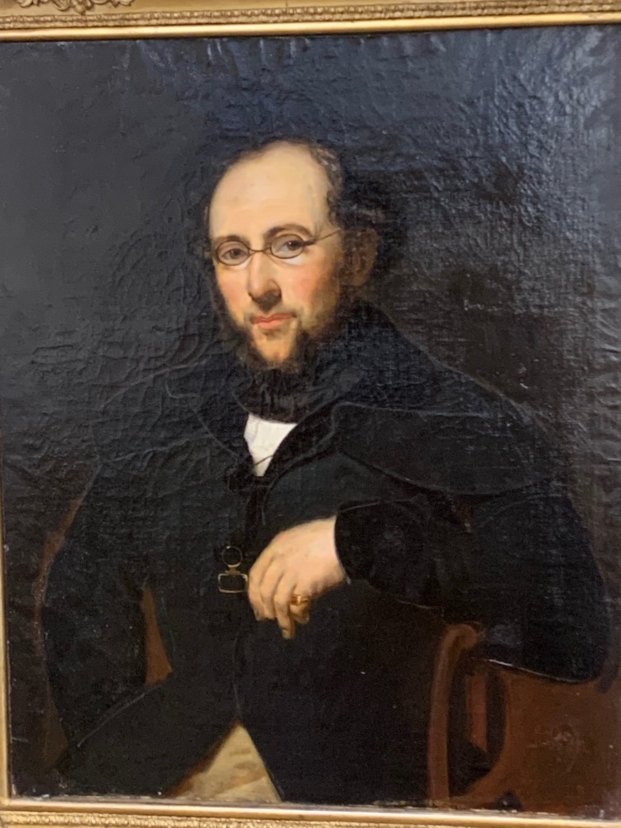 Portrait Of A Man, 19th Century 