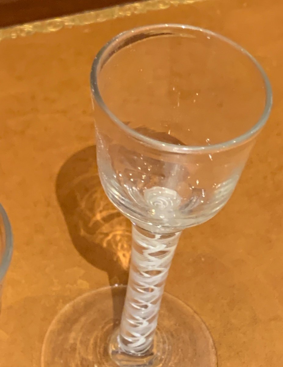 2 Verres à Twist XVIIIe -photo-1