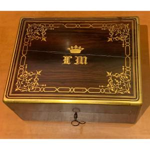 Coffret à Bijoux , couronne de Marquis 